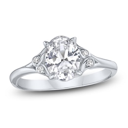 Brilliant Moments Oval-Cut Diamond Engagement Ring 1 ct tw 14K White Gold