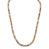 Thumbnail Image 1 of 1933 by Esquire Men's Natural Jasper Bead Necklace 18K Yellow Gold-Plated Sterling Silver 26&quot;