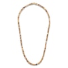 Thumbnail Image 2 of 1933 by Esquire Men's Natural Jasper Bead Necklace 18K Yellow Gold-Plated Sterling Silver 26&quot;