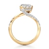 Thumbnail Image 2 of J'Lure Heart Brilliant-Cut Lab-Created Diamond Bypass Engagement Ring 2-3/8 ct tw 18K Yellow Gold