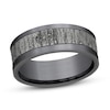 Thumbnail Image 1 of Wedding Band Tantalum/14K White Gold