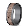 Thumbnail Image 1 of Wedding Band Tantalum/14K Rose Gold