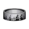 Thumbnail Image 4 of Men's Wedding Band Tantalum