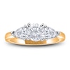 Thumbnail Image 3 of Diamond Engagement Ring 1 ct tw Round 14K Two-Tone Gold