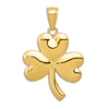 Thumbnail Image 1 of Shamrock Charm 14K Yellow Gold