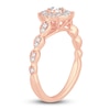 Thumbnail Image 2 of Diamond Engagement Ring 1/2 ct tw Round 14K Rose Gold