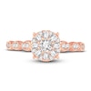 Thumbnail Image 3 of Diamond Engagement Ring 1/2 ct tw Round 14K Rose Gold