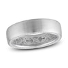 Thumbnail Image 1 of Men's Diamond Band 5/8 ct tw Round 14K White Gold 6.0mm