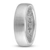 Thumbnail Image 2 of Men's Diamond Band 5/8 ct tw Round 14K White Gold 6.0mm