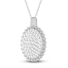 Thumbnail Image 2 of Diamond Pendant Necklace 3/4 ct tw 14K White Gold