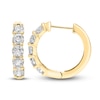 Thumbnail Image 1 of Diamond Hoop Earrings 1 ct tw 14K Yellow Gold