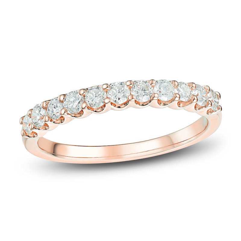 Main Image 1 of Diamond Anniversary Band 1/2 ct tw 14K Rose Gold