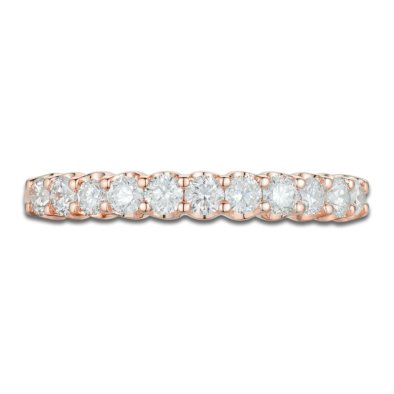 Main Image 3 of Diamond Anniversary Band 1/2 ct tw 14K Rose Gold