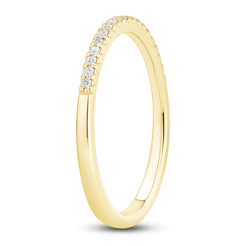 Main Image 2 of Diamond Anniversary Band 1/10 ct tw 14K Yellow Gold