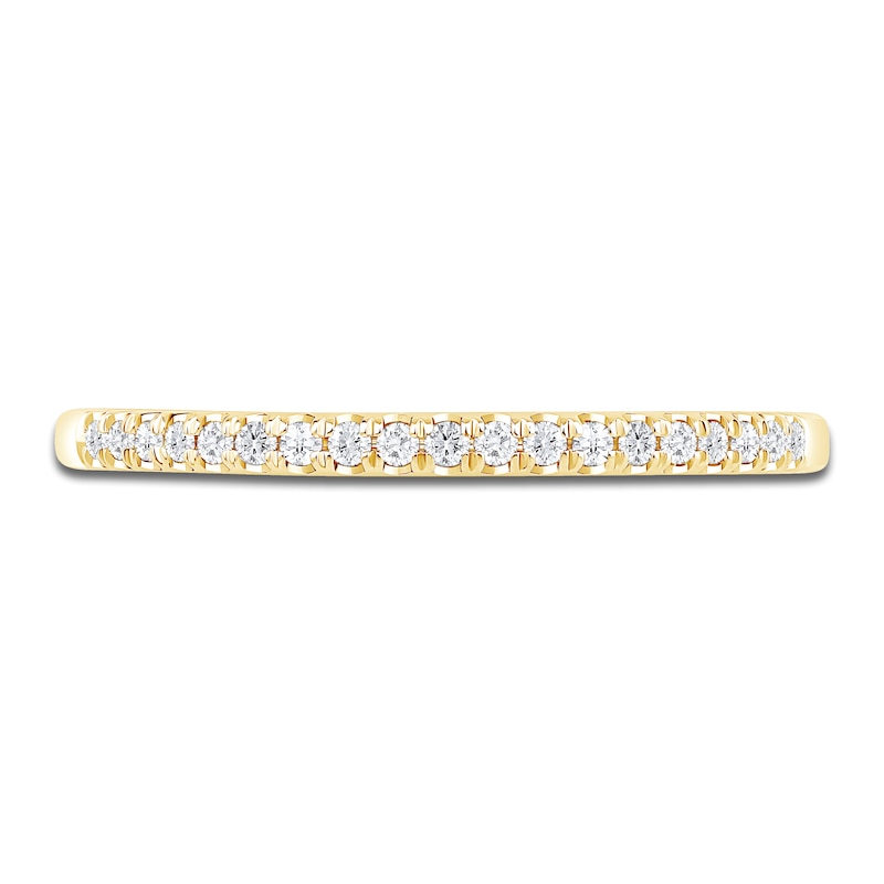 Diamond Anniversary Band 1/10 ct tw 14K Yellow Gold