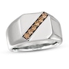 Thumbnail Image 1 of Le Vian Men's Diamond Ring 1/4 ct tw 14K Vanilla Gold