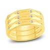 Thumbnail Image 1 of Diamond Stackable Ring 1/6 ct tw Round 10K Yellow Gold