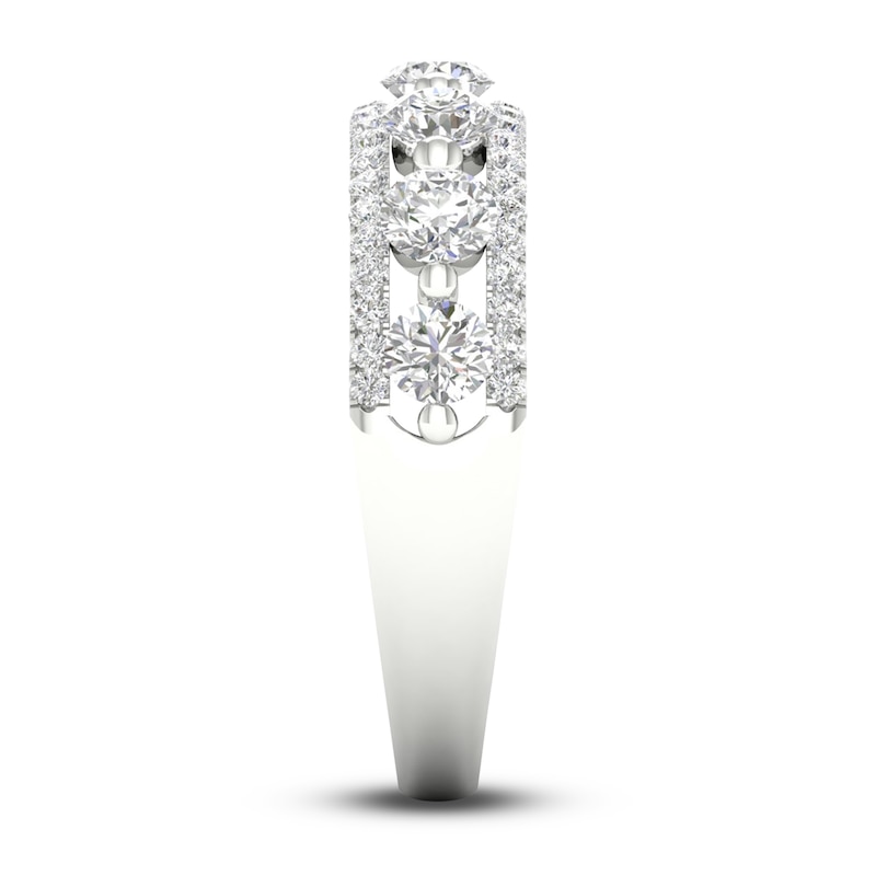 Main Image 3 of Diamond Anniversary Band 7/8 ct tw Round 14K White Gold