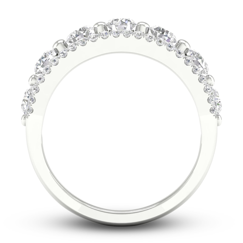 Main Image 4 of Diamond Anniversary Band 7/8 ct tw Round 14K White Gold