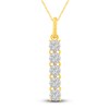 Thumbnail Image 1 of Diamond Pendant Necklace 3/4 ct tw 14K Yellow Gold