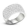 Thumbnail Image 2 of Lab-Created Diamond Ring 3 ct tw Round 14K White Gold