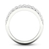 Thumbnail Image 4 of Lab-Created Diamond Ring 3 ct tw Round 14K White Gold