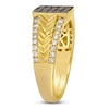 Thumbnail Image 3 of Le Vian Men's Multi-Diamond Ring 7/8 ct tw 14K Honey Gold