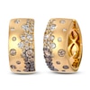 Thumbnail Image 1 of Le Vian Tramonto D'Oro Diamond Hoop Earrings 1-1/6 ct tw 14K Honey Gold