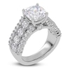 Thumbnail Image 2 of Cushion-Cut Created By Jared Studio Lab-Created Diamond Engagement Ring 3-3/4 ct tw 14K White Gold