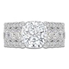 Thumbnail Image 3 of Cushion-Cut Created By Jared Studio Lab-Created Diamond Engagement Ring 3-3/4 ct tw 14K White Gold