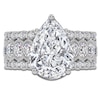 Thumbnail Image 3 of Pear-Shaped Created By Jared Studio Lab-Created Diamond Engagement Ring 4-3/4 ct tw 14K White Gold