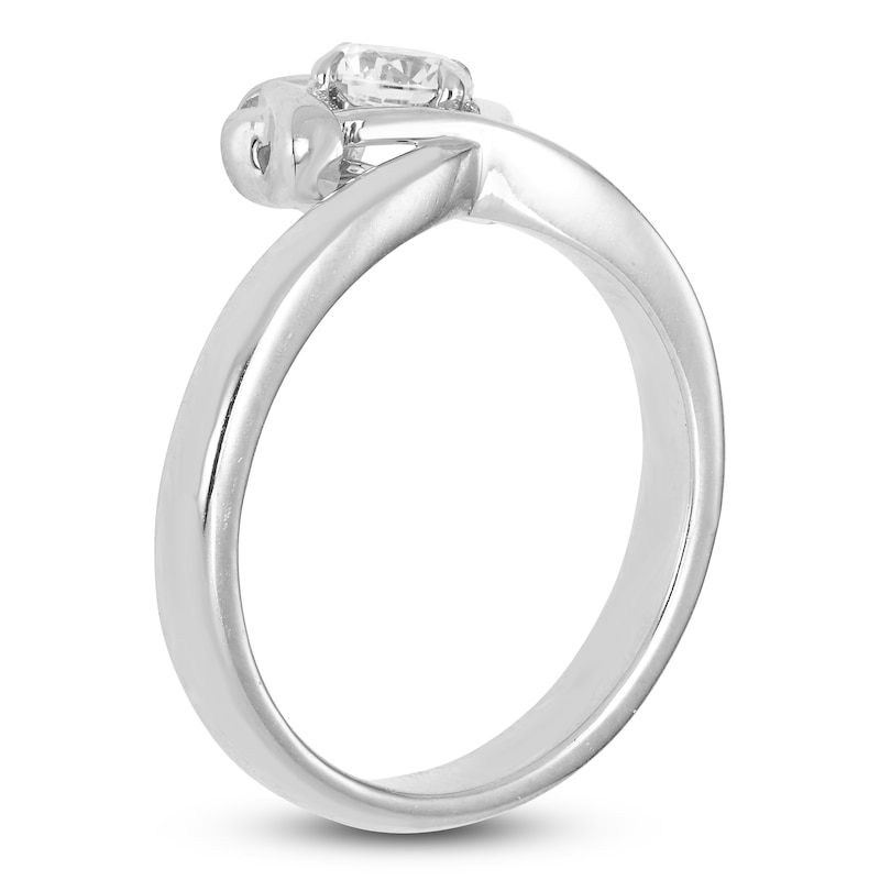 Main Image 2 of Unspoken Diamond Ring 1/2 ct tw 14K White Gold (I1/I)