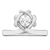 Thumbnail Image 3 of Unspoken Diamond Ring 1/2 ct tw 14K White Gold (I1/I)