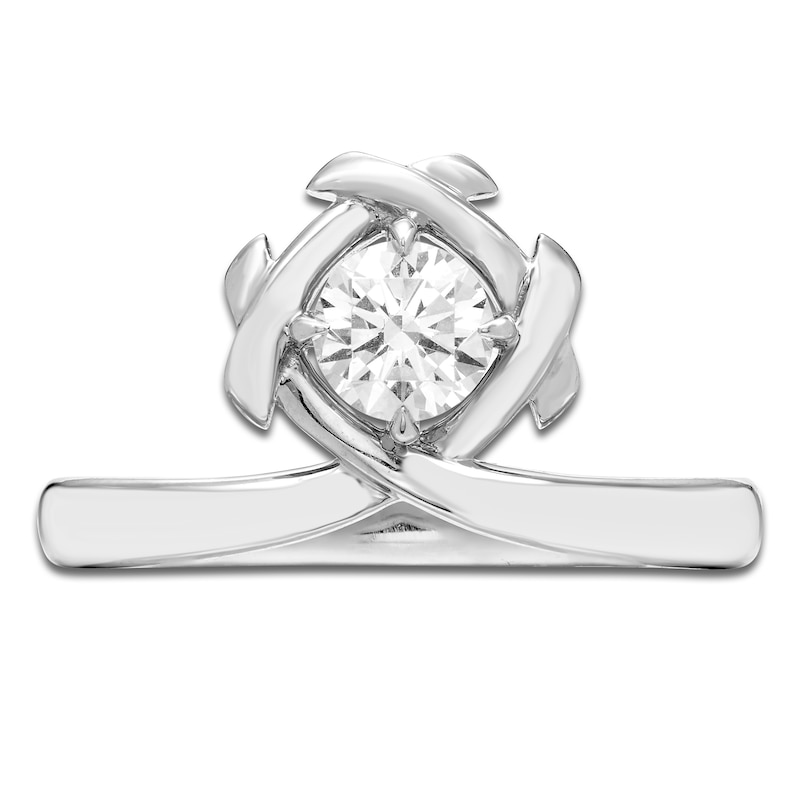 Main Image 3 of Unspoken Diamond Ring 1/2 ct tw 14K White Gold (I1/I)