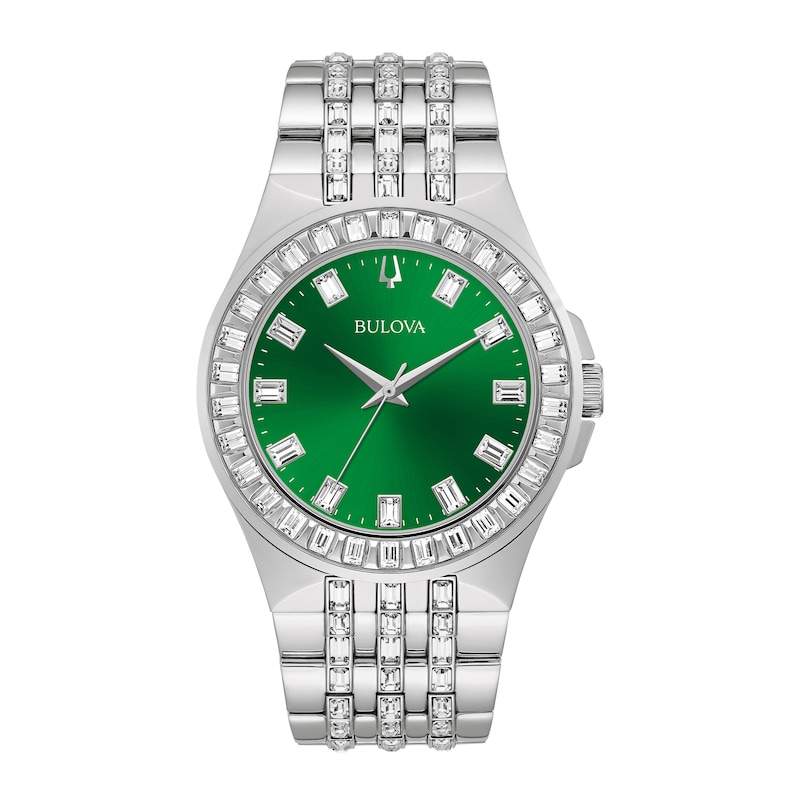 Main Image 1 of Bulova Crystal Men's Watch 96A253