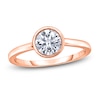 Thumbnail Image 1 of Diamond Solitaire Engagement Ring 1-1/2 ct tw Bezel-Set Round 14K Rose Gold (I2/I)