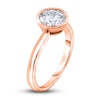 Thumbnail Image 2 of Diamond Solitaire Engagement Ring 1-1/2 ct tw Bezel-Set Round 14K Rose Gold (I2/I)