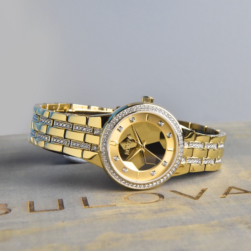 Main Image 4 of Bulova Crystal Women's Watch 97L176