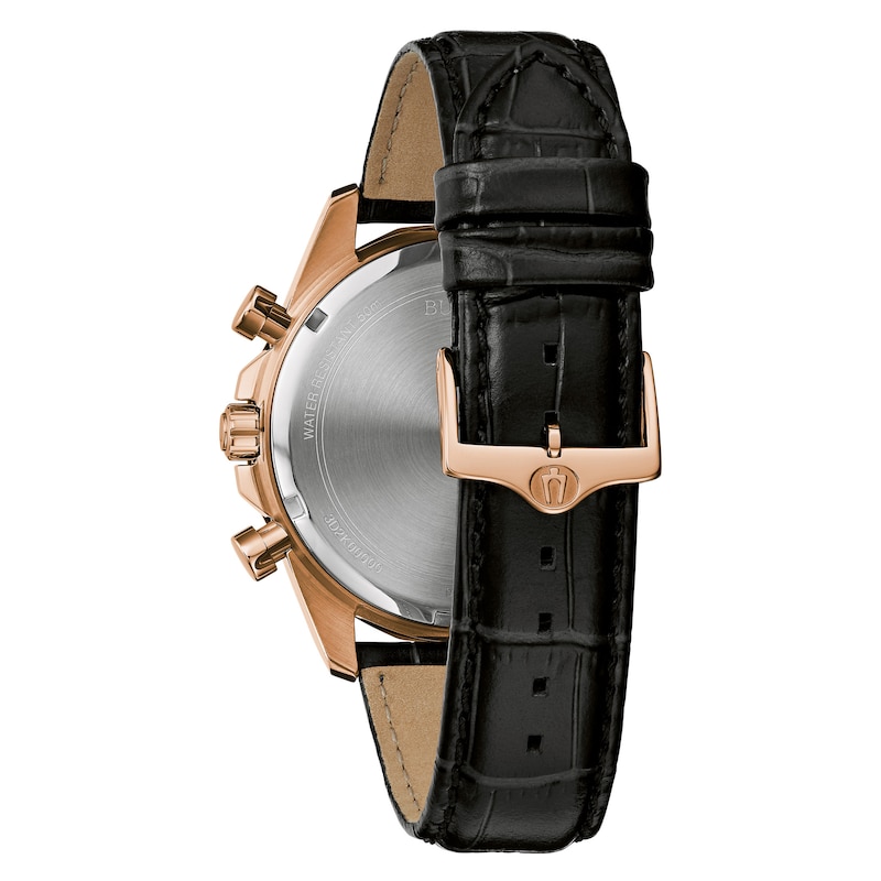 Bulova Men's Crystal Collection Watch & Bracelet Gift Set 98K117