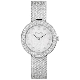 Bulova Champagne Crystal Women's Watch 96L329