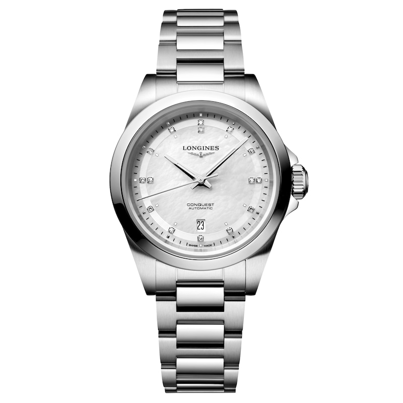 Longines Conquest Sport Diamond Automatic Women's Watch L33204876