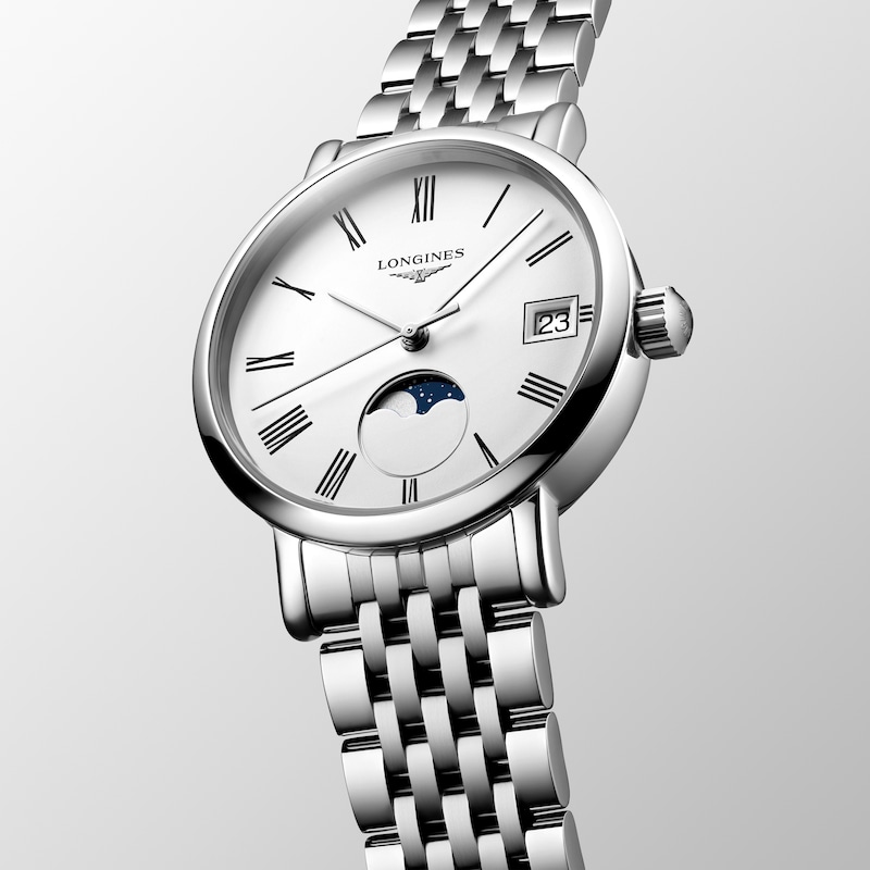 Main Image 2 of Longines Elegant Collection Moonphase Women's Watch L43304116