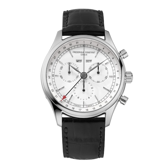 Frederique Constant Classics Chrono Quartz Triple Calendar Men's Watch ...