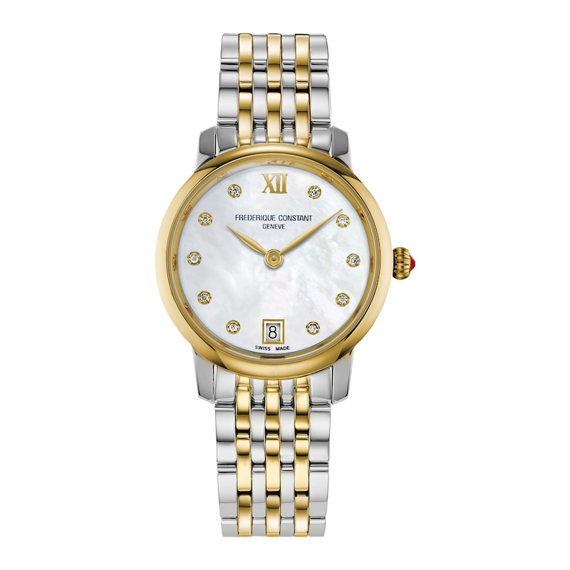 Main Image 1 of Frederique Constant Classics Slimline Women's Quartz Watch FC-220MPWD1S23B