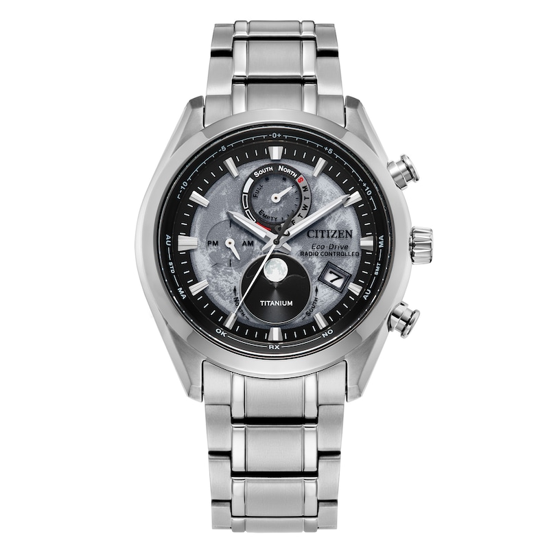 Citizen Sport Luxury Titanium Tsuki-Yomi A-T Men's Watch BY1010-57H