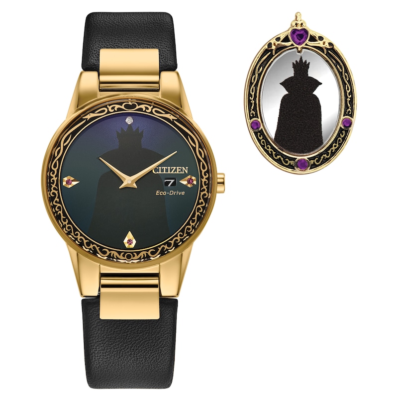 Main Image 2 of Citizen Disney Villain Evil Queen Shadow Women's Watch Boxed Set GA1082-46W