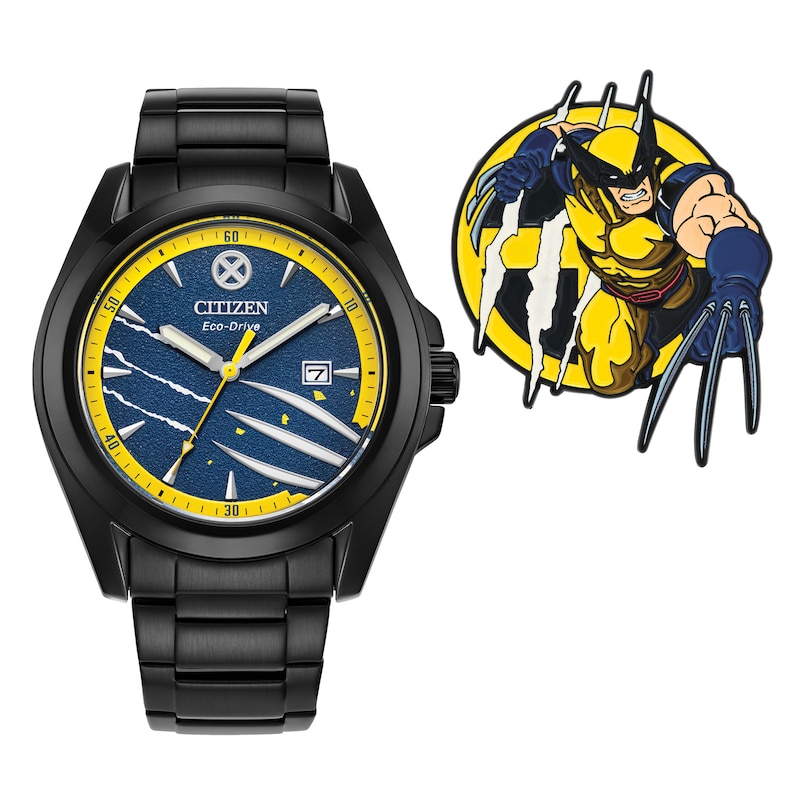 Main Image 2 of Citizen Marvel SNIKT! Wolverine Men's Watch Boxed Set AW1435-66W