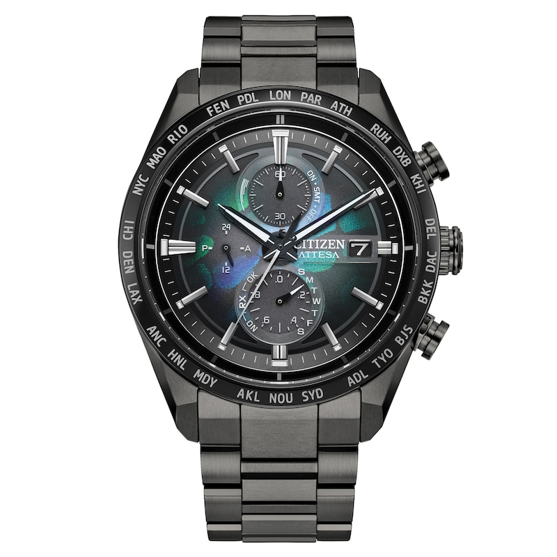 Main Image 1 of Citizen Attesa Super Titanium Eco-Drive Chronograph Men's Watch AT8286-65E