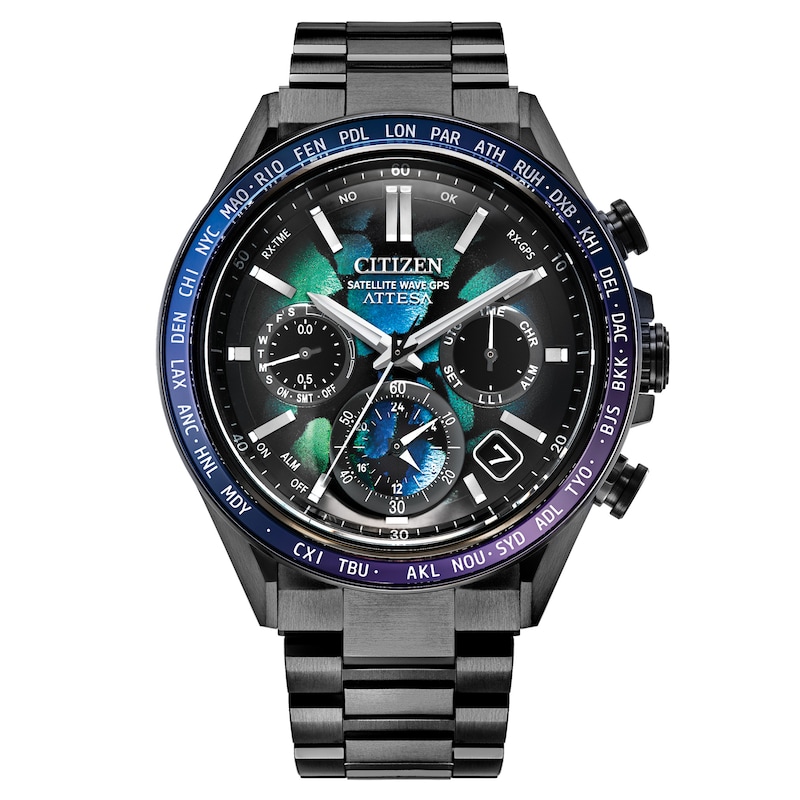 Citizen Attesa Titanium Eco-Drive Chronograph Men's Watch CC4057-60E