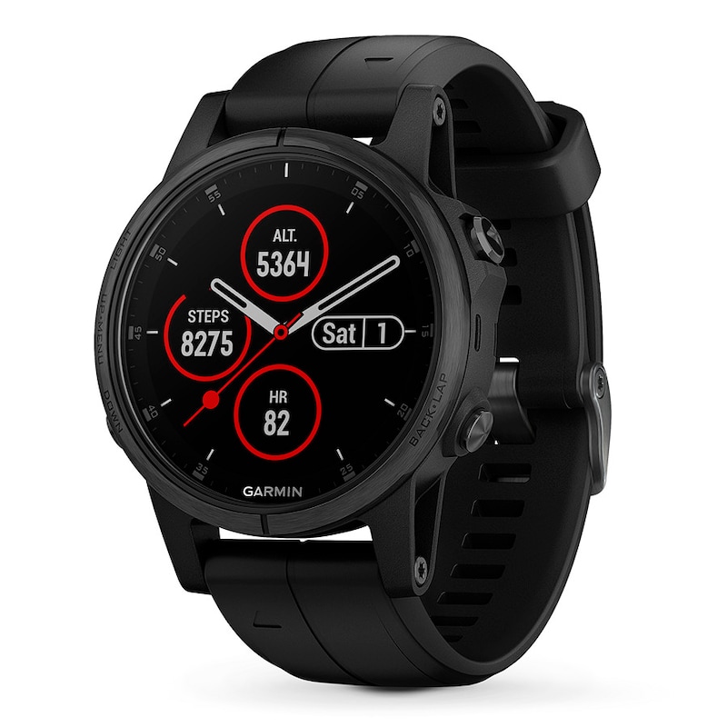 Garmin Fenix 5S Plus Sapphire Smartwatch 010-01987-02